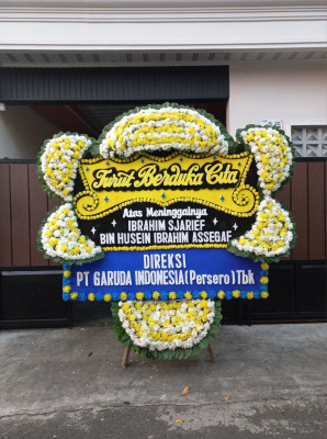 Papan Bunga Duka di Sugihwaras